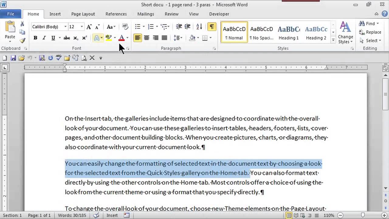 Shrink Sentence To One Line In Word For Mac